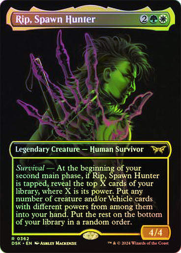 Rip, Spawn Hunter (DSK) (362) / Foil / Borderless