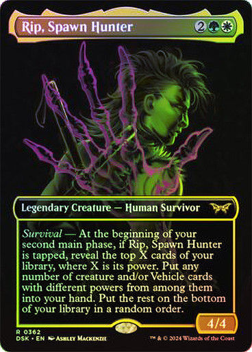 Rip, Spawn Hunter (DSK) (362) / Foil / Borderless