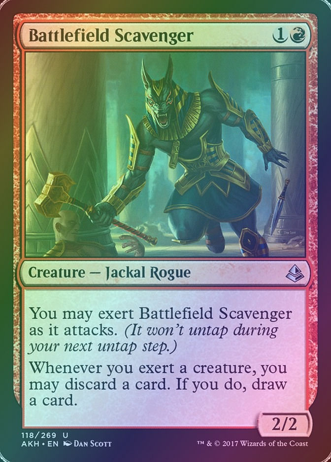 Battlefield Scavenger (AKH) (118) / Foil
