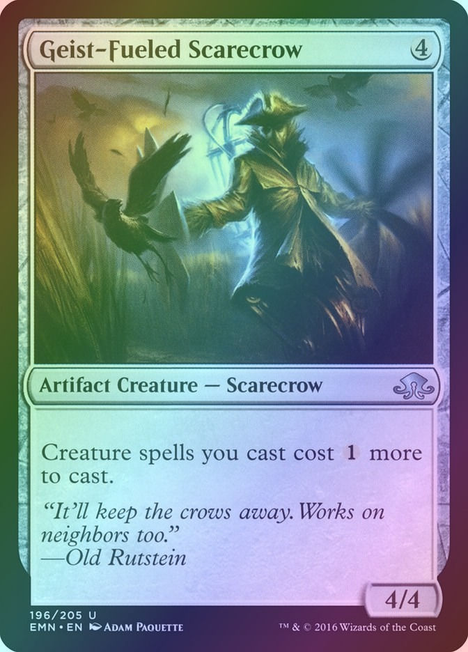 Geist-Fueled Scarecrow (EMN) (196) / Foil
