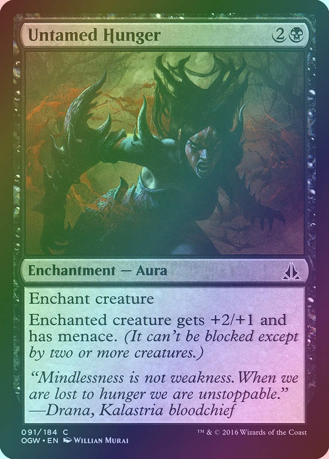 Untamed Hunger (OGW) (91) / Foil
