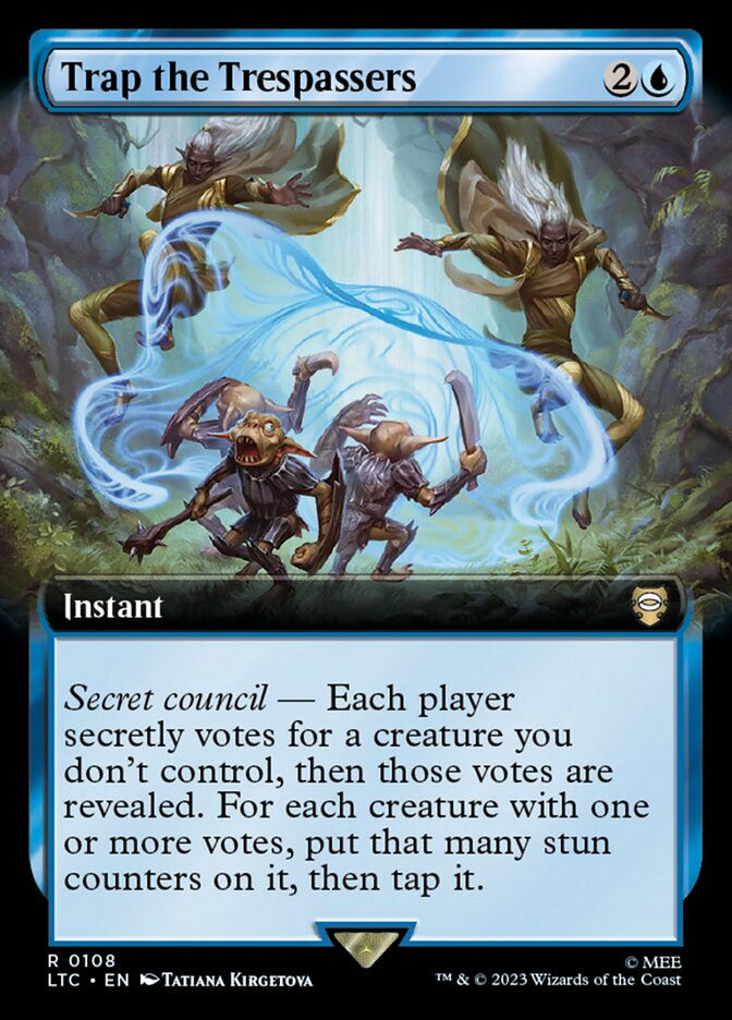 Trap the Trespassers (LTC) (108) / Extended Art