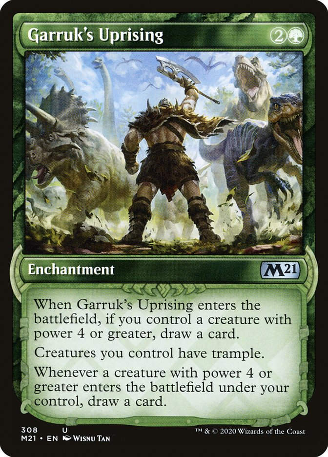 Garruk's Uprising (M21) (308) / Showcase