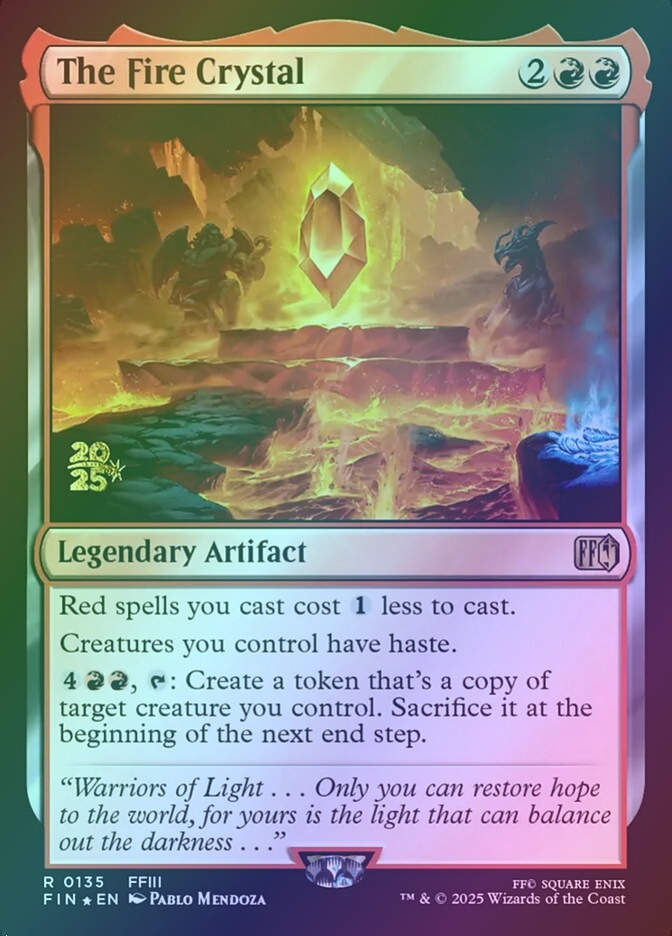 The Fire Crystal (PFIN) (135s) / Foil