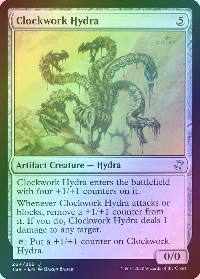 Clockwork Hydra (TSR) (264) / Foil
