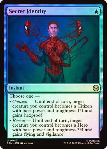 Secret Identity (SPM) (43) / Foil