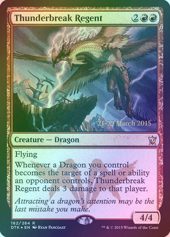 Thunderbreak Regent (PDTK) (162s) / Foil