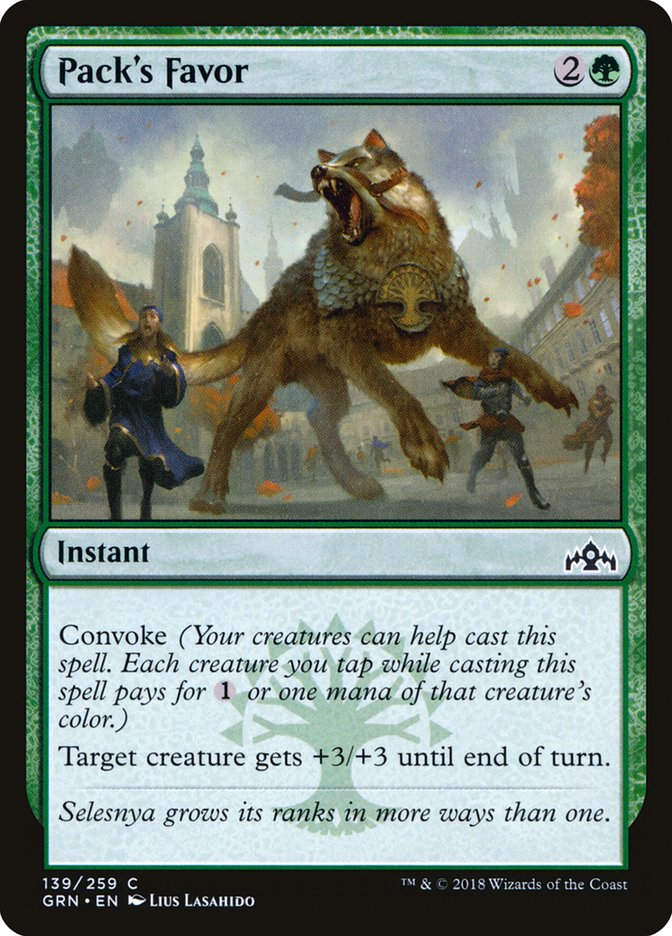 Pack's Favor (GRN) (139)