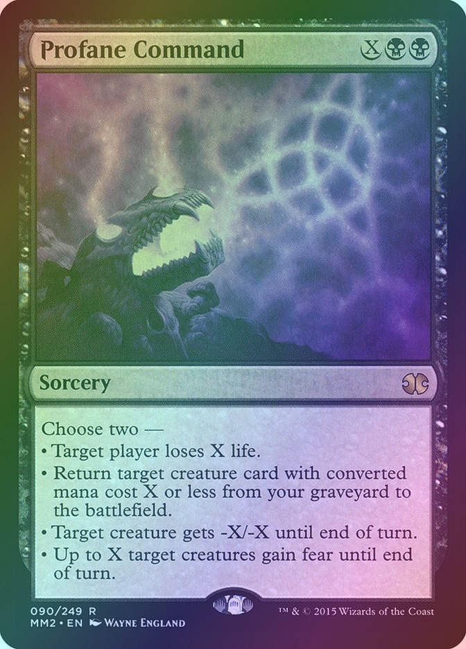 Profane Command (MM2) (90) / Foil