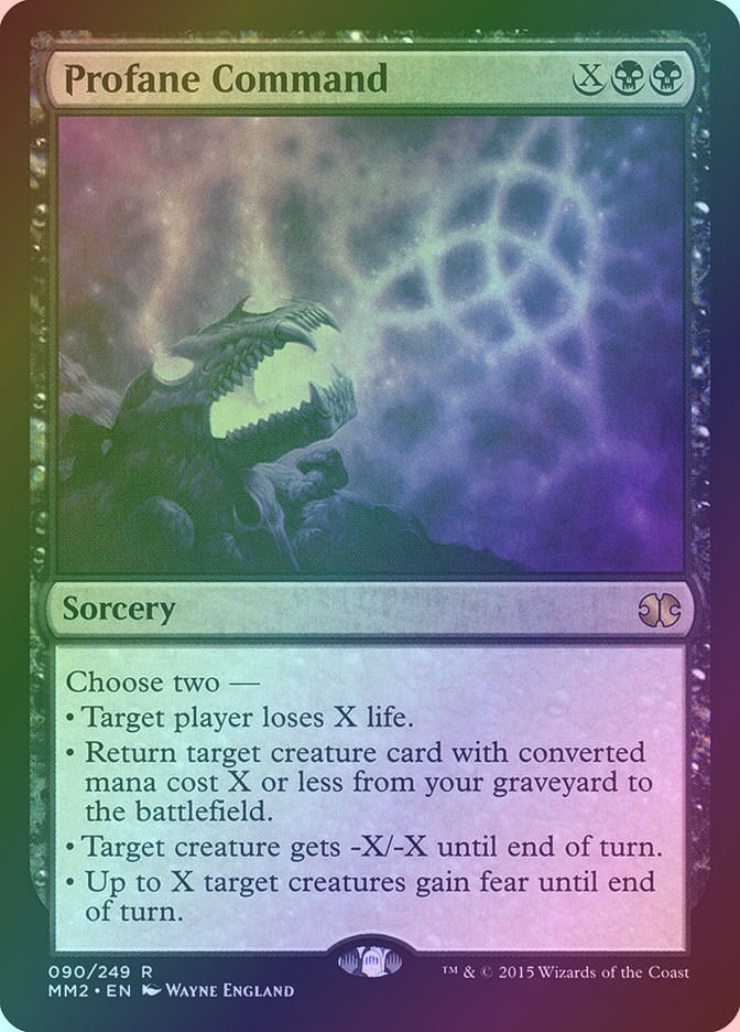 Profane Command (MM2) (90) / Foil