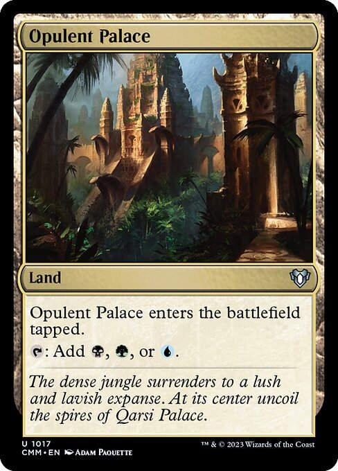 Opulent Palace (cmm) (Commander Deck)