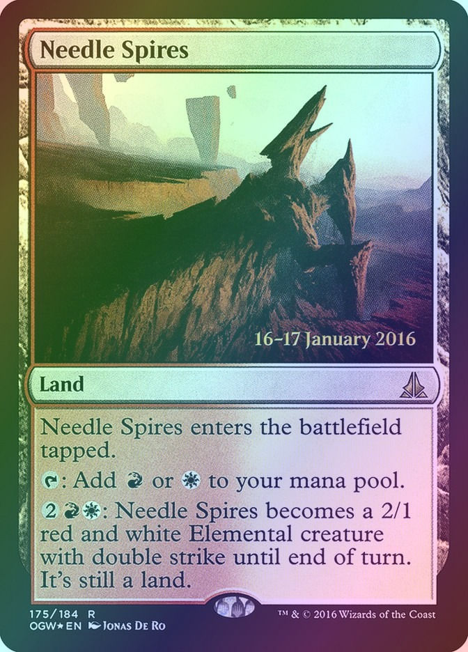Needle Spires (POGW) (175s) / Foil