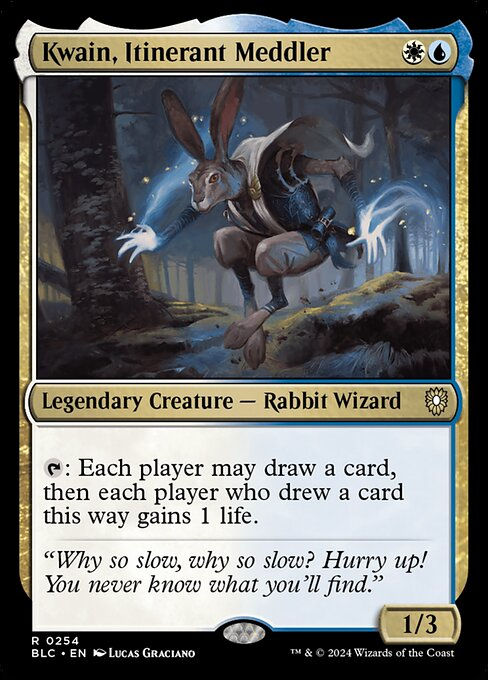 Kwain, Itinerant Meddler (blc) (254)