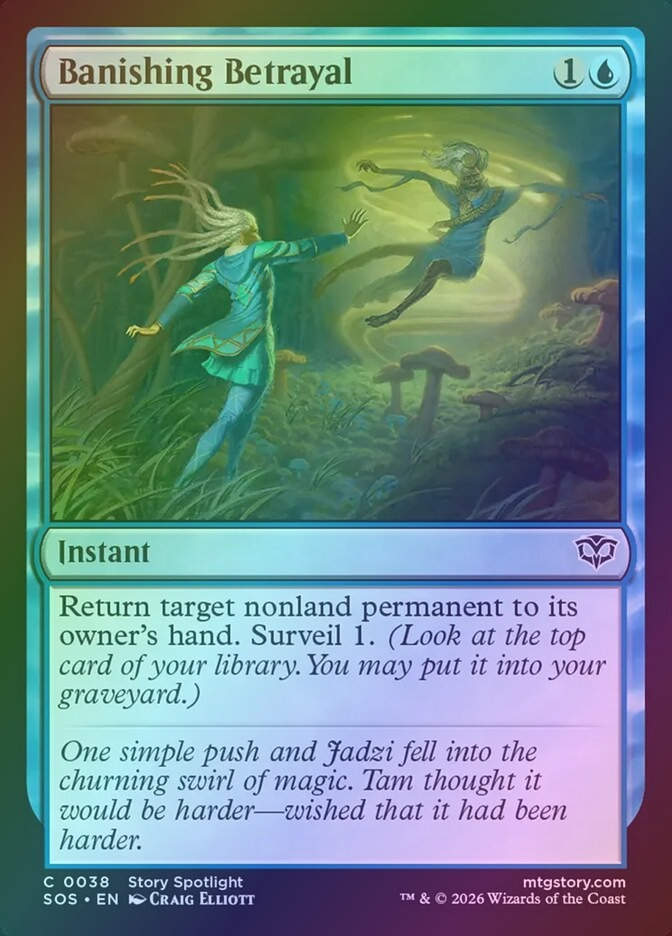 Banishing Betrayal (SOS) (38) / Foil