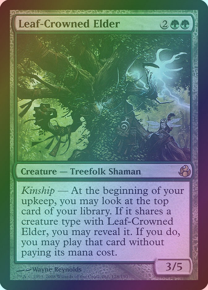 Leaf-Crowned Elder (MOR) (128) / Foil