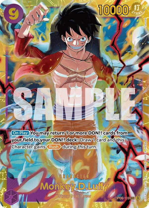 Monkey.D.Luffy (119) (OP09-119) / Foil