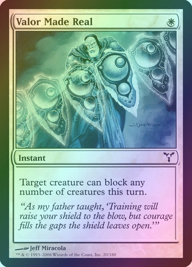 Valor Made Real (DIS) (20) / Foil