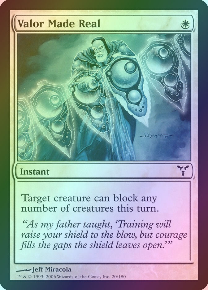 Valor Made Real (DIS) (20) / Foil