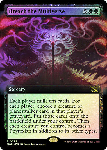 Breach the Multiverse (mom_358) / Extended Art / Foil