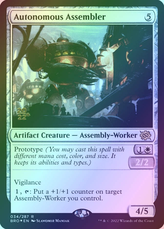 Autonomous Assembler (PBRO) (34s) / Foil