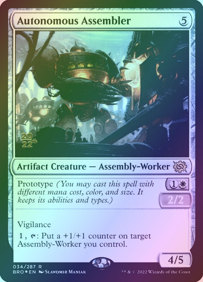 Autonomous Assembler (PBRO) (34s) / Foil