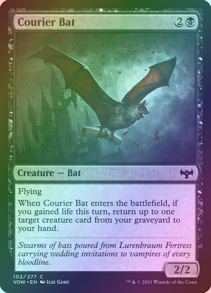 Courier Bat (VOW) (102) / Foil