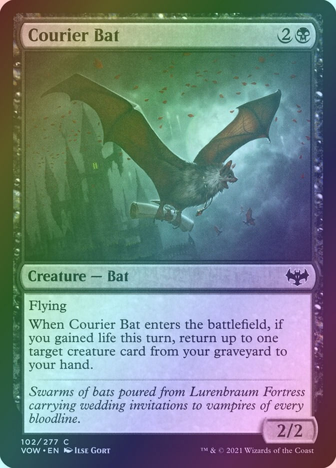 Courier Bat (VOW) (102) / Foil
