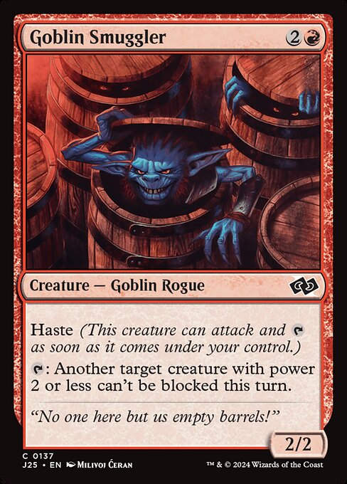 Goblin Smuggler (J25) (137)
