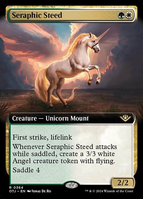 Seraphic Steed (otj) (364) / Extended Art
