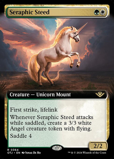 Seraphic Steed (otj) (364) / Extended Art