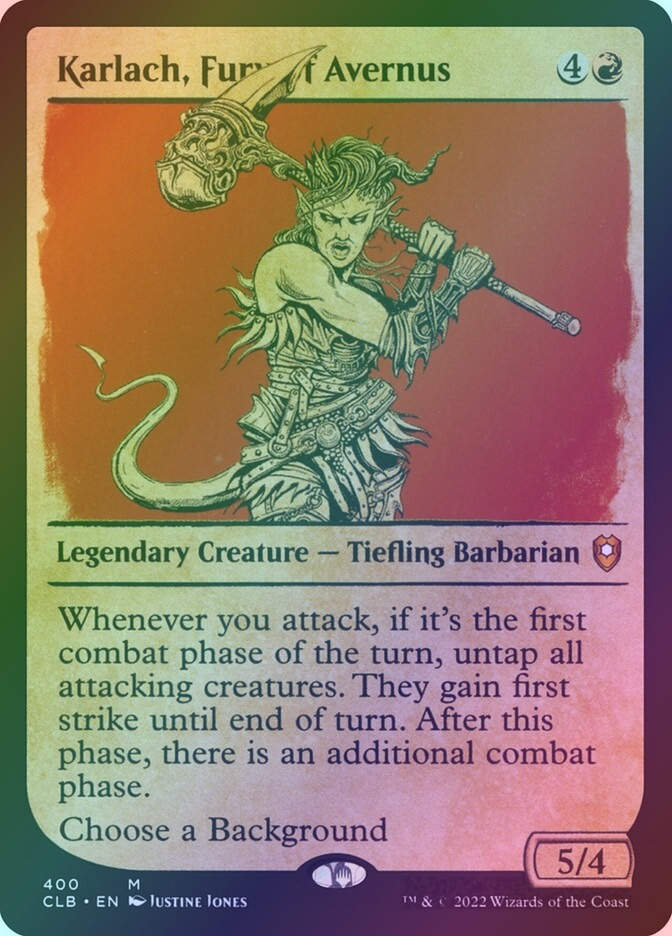 Karlach, Fury of Avernus (CLB) (400) / Showcase / Foil