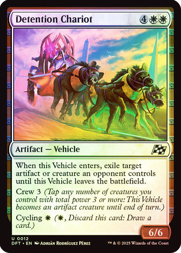 Detention Chariot (DFT) (12) / Foil