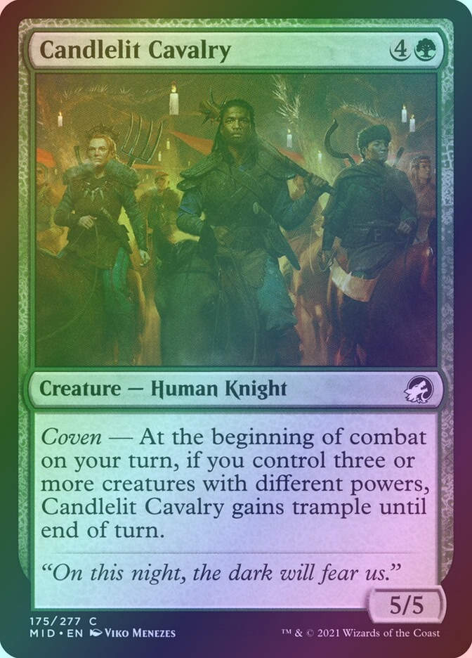 Candlelit Cavalry (MID) (175) / Foil