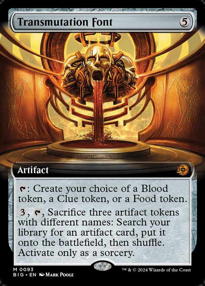 Transmutation Font (BIG) (93) / Extended Art