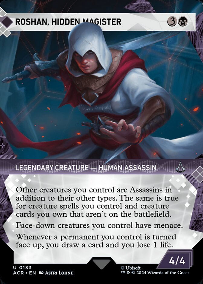 Roshan, Hidden Magister (ACR) (133) / Borderless / Showcase