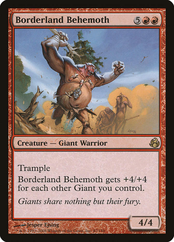 Borderland Behemoth (mor)