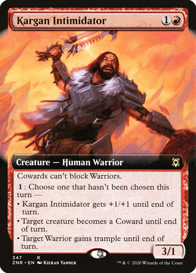 Kargan Intimidator (ZNR) (347) / Extended Art