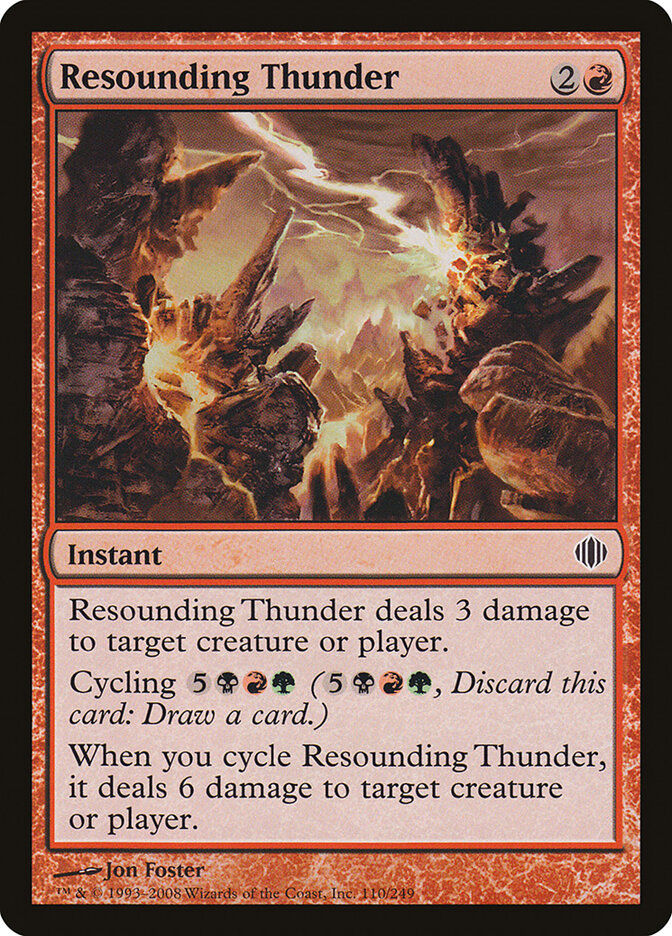 Resounding Thunder (ALA) (110)