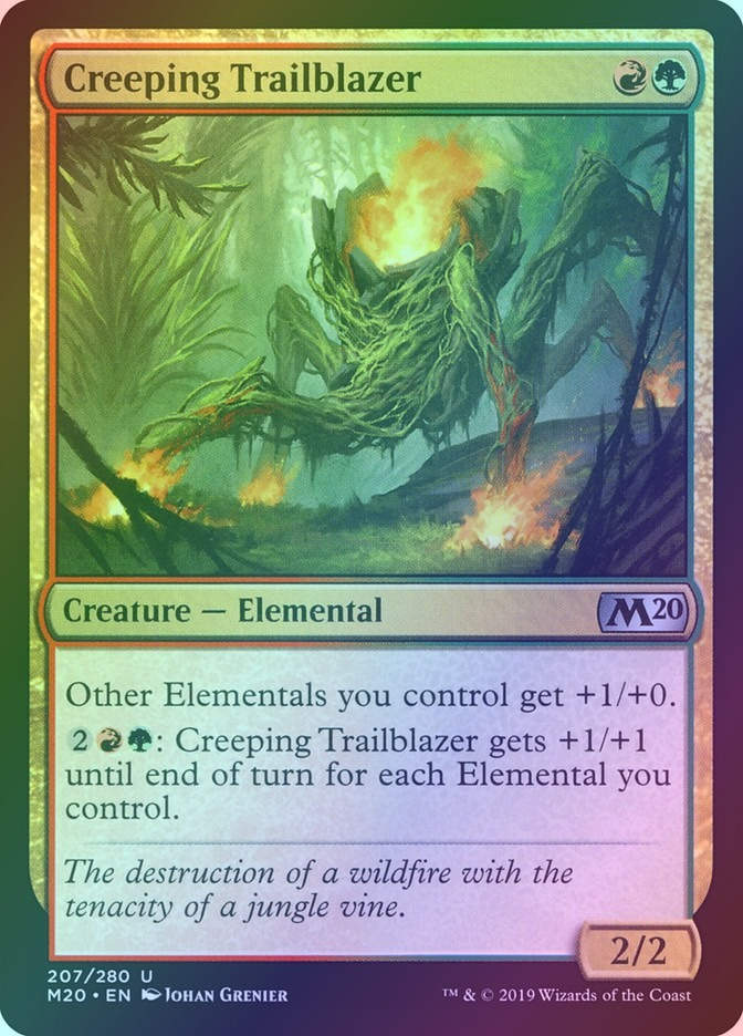 Creeping Trailblazer (M20) (207) / Foil
