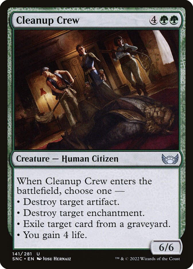 Cleanup Crew (SNC) (141)