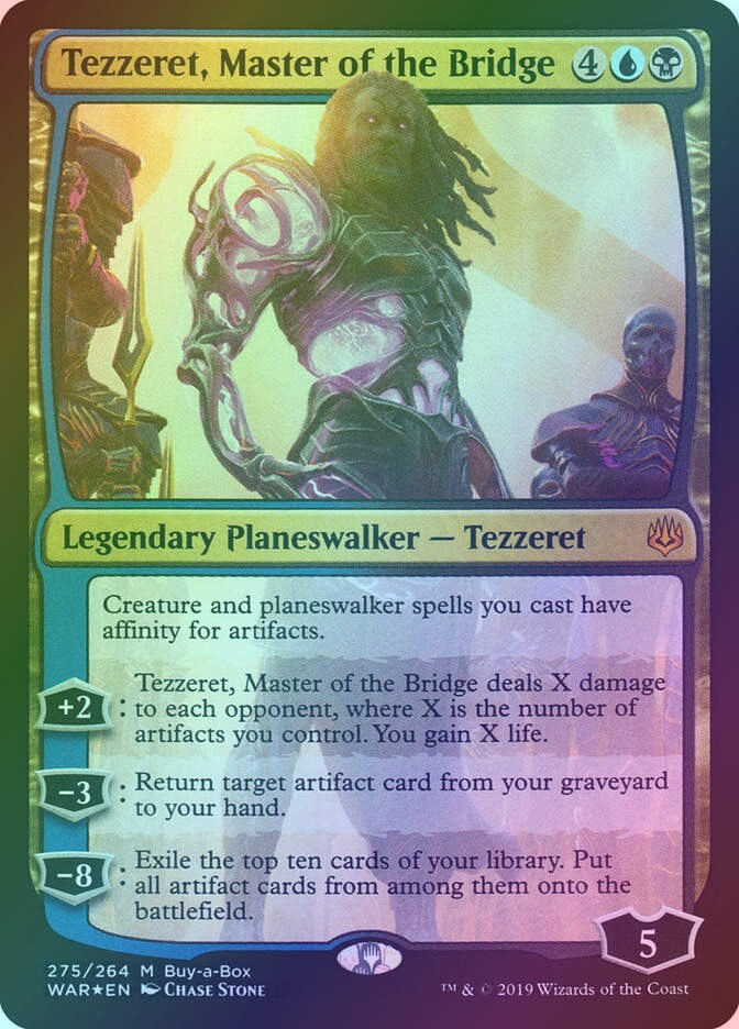 Tezzeret, Master of the Bridge (WAR) (275) / Foil