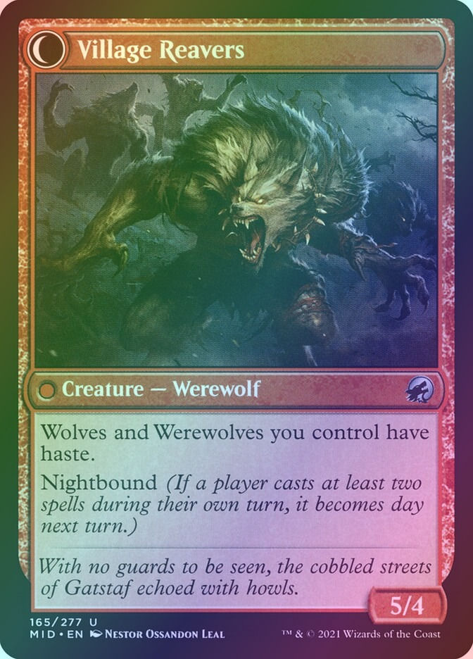 Village Watch // Village Reavers (MID) (165) / Foil — cara 2 de 2