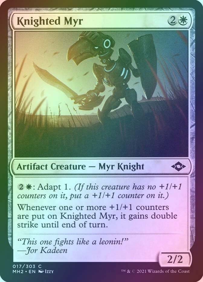 Knighted Myr (MH2) (17) / Foil