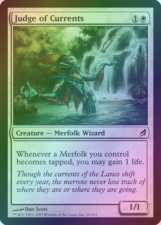 Judge of Currents (LRW) (22) / Foil