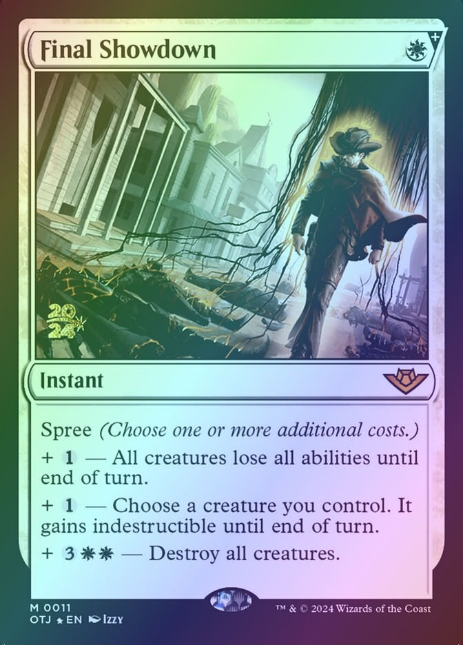 Final Showdown (POTJ) (11s) / Foil