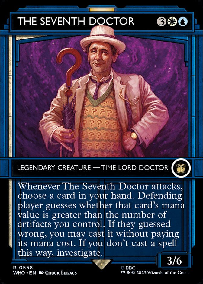 The Seventh Doctor (WHO) (558) / Borderless / Showcase