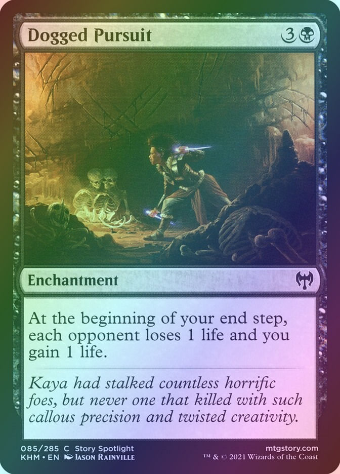 Dogged Pursuit (KHM) (85) / Foil