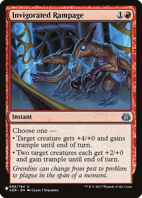 Invigorated Rampage (PLST) (AER-86)