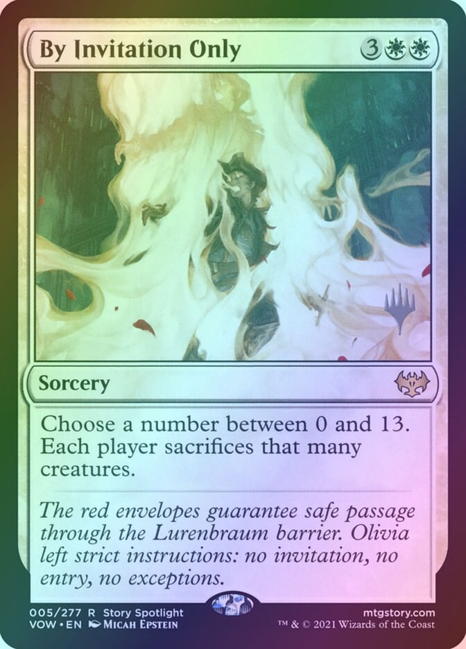 By Invitation Only (PVOW) (5p) / Foil