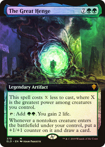 The Great Henge (ELD) (370) / Extended Art / Foil